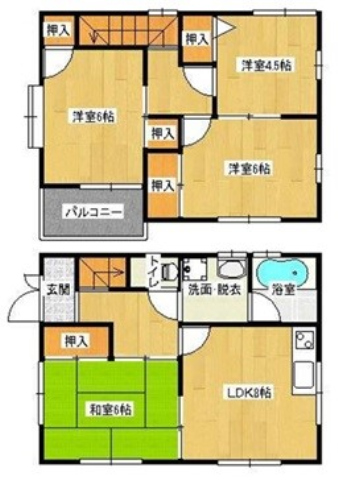 南部 構造:木造